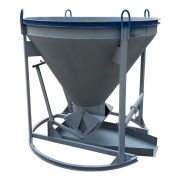 Бадья для бетона «Рюмка» 2,0 (БН-2,0), с лотком 600х1500 мм усиленная