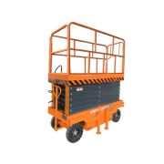 Подъемник ножничный передвижной 500 кг 12/14 м TOR SJY-0,5-12 DC аккумуляторный (G)