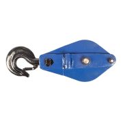 Блок монтажный однорольный с  крюком TOR 3,2 т с откидной щекой