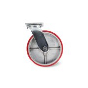 Колесо большегрузное поворотное SCp 55 125 мм полиуретановое (F)