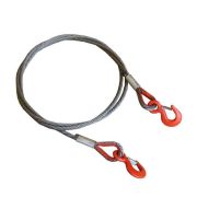 Буксир канатный TOR БТК 37,0 т 5,0 м опрессовка канат 27 мм (коуш-коуш)