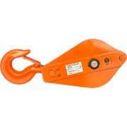 Блок монтажный однорольный с  крюком TOR HQG(L) K1-20,0 т с откидной щекой (S)