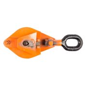 Блок монтажный однорольный с  ушком TOR 0,5 т с откидной щекой (T)*