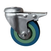 Аппаратная колесная опора с протектором на шинке SChgb 93 PVC